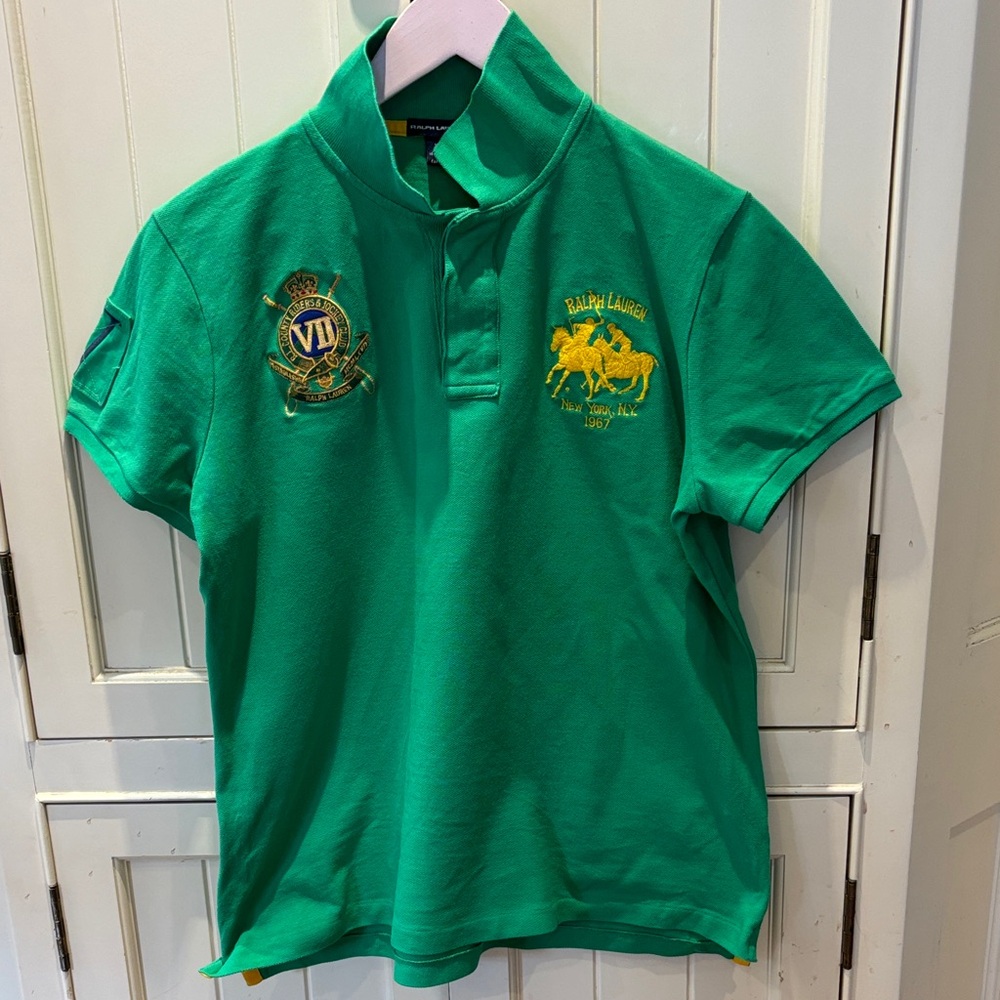 Ralph Lauren Men’s Polo Shirt in Vibrant Green